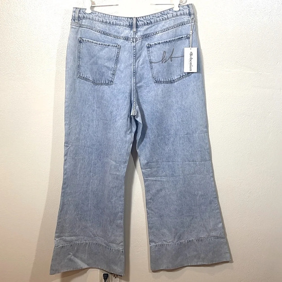 Bohemian Traders Flare Jean In Ice Blue  size 38 - Picture 7 of 11